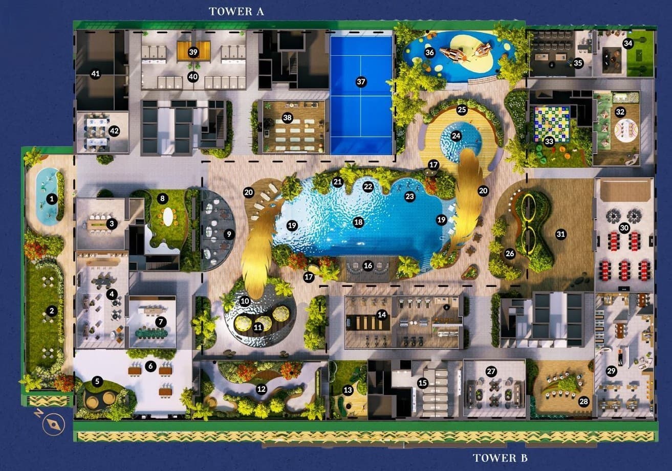 The Iconic by PGB Level 11 facility plan